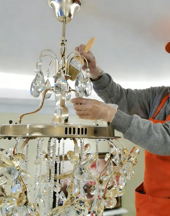 How to Clean a Crystal Chandelier: A Complete Care Guide