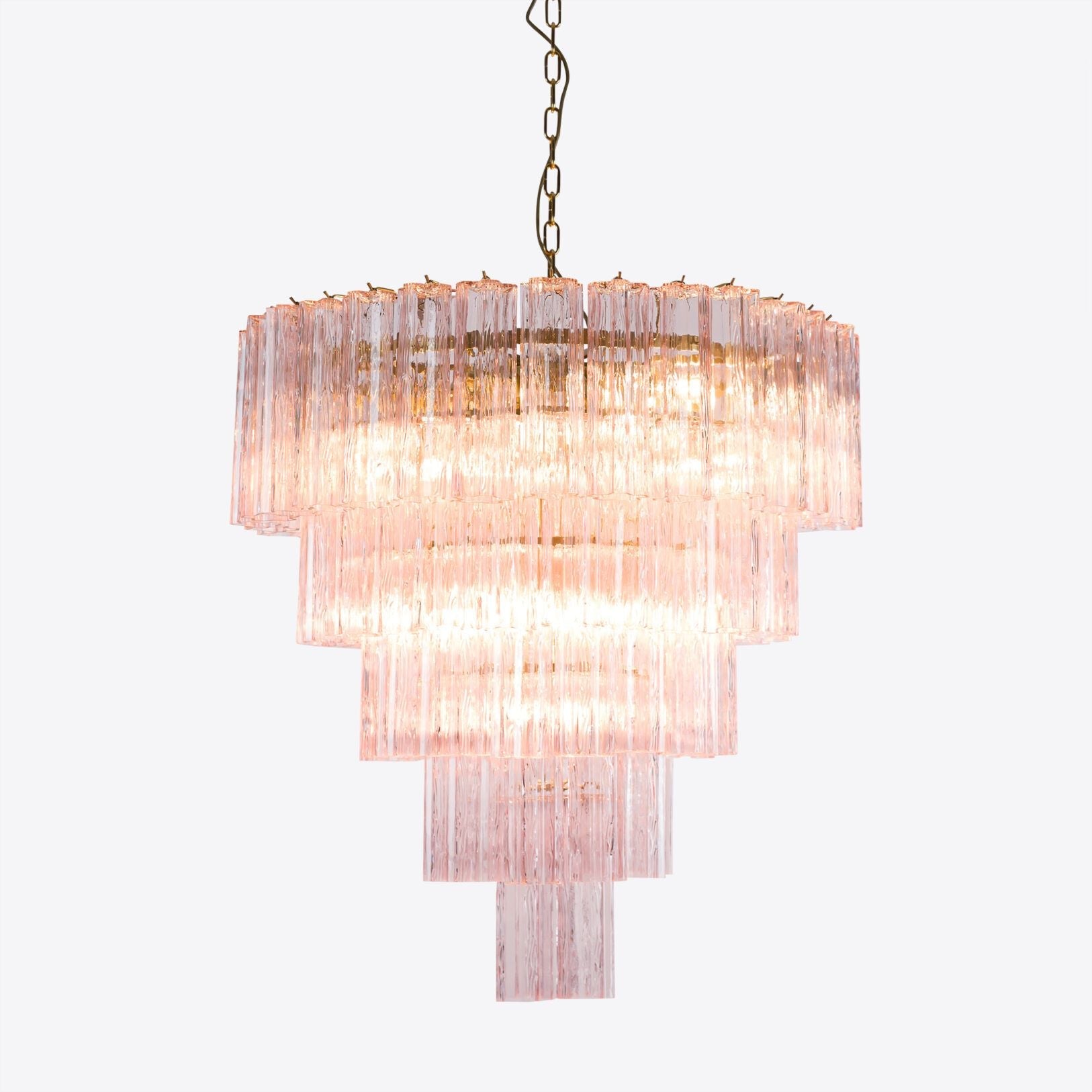Pastel Art Grande Glass Chandelier 31.5"
