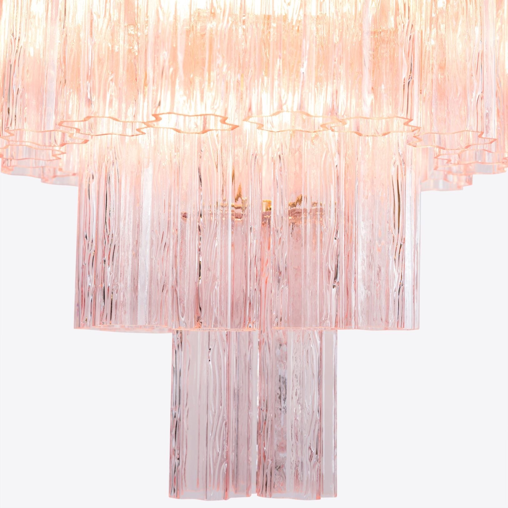 Pastel Art Grande Glass Chandelier 31.5"