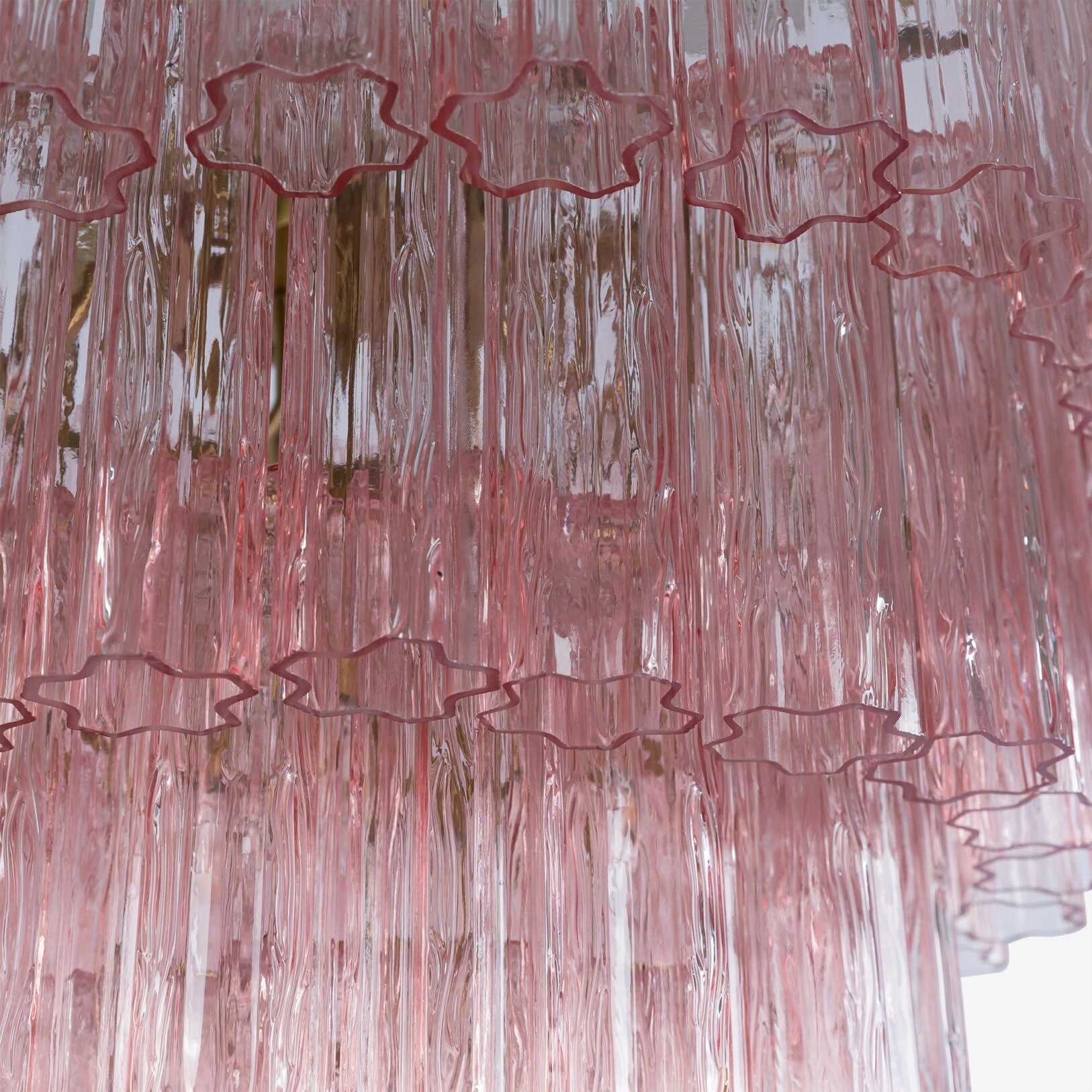 Pastel Art Grande Glass Chandelier 31.5"