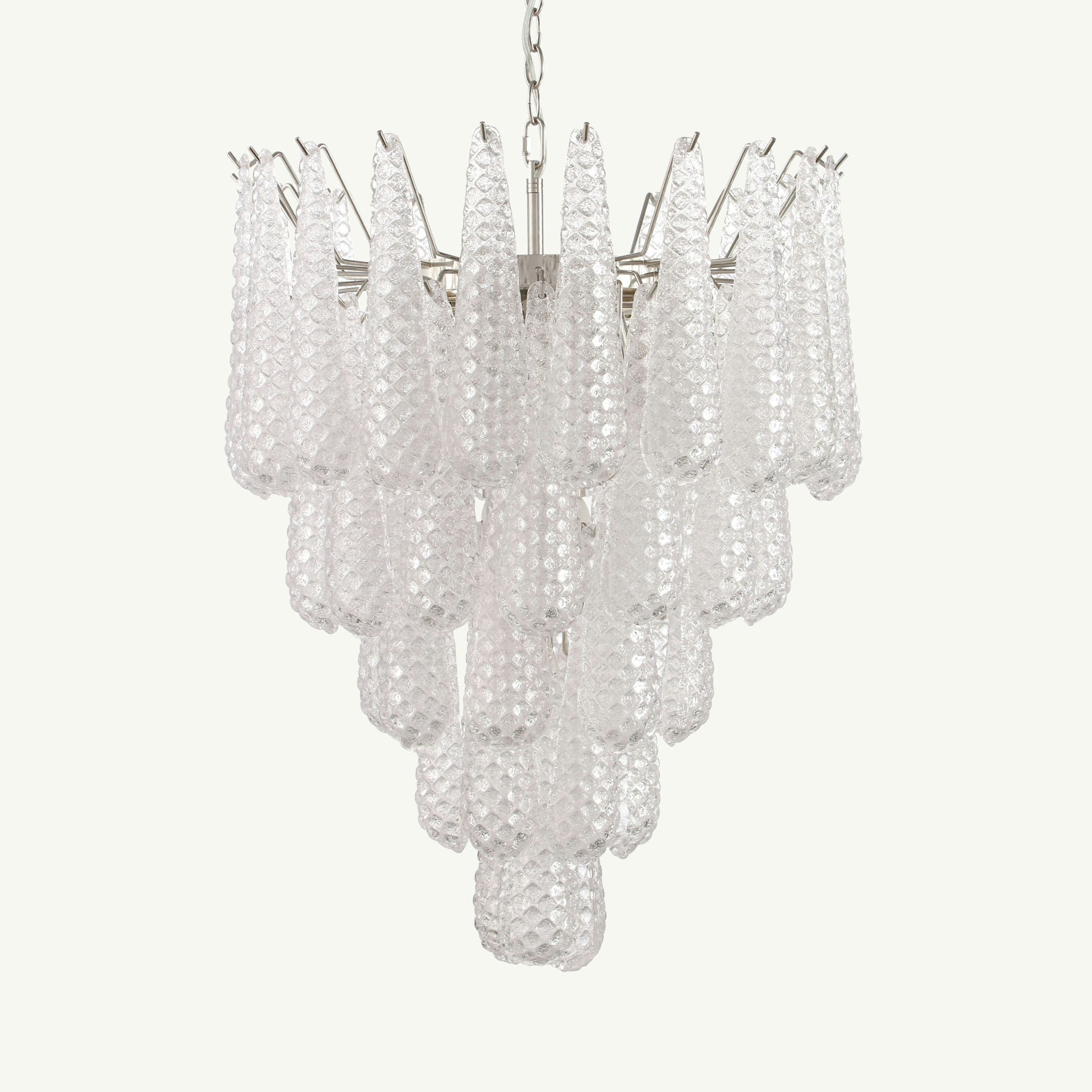Pluvia Art Glass Chandelier 23.6"