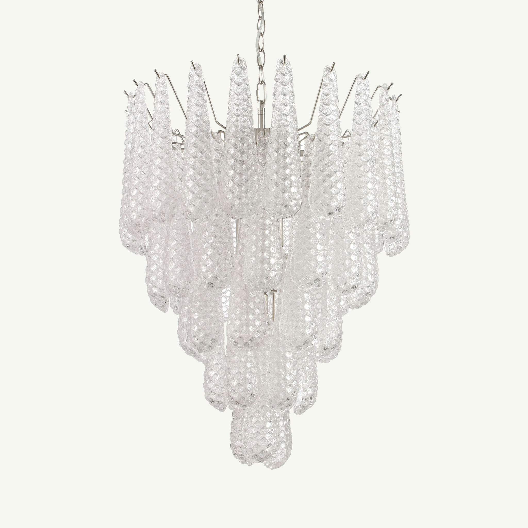 Pluvia Art Glass Chandelier 23.6"
