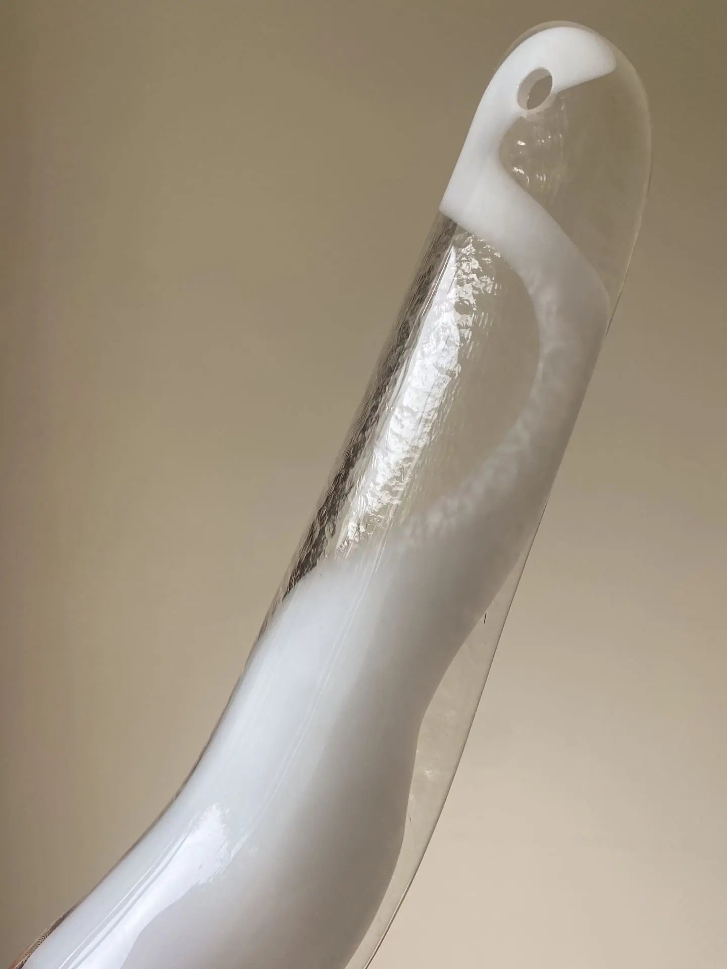 Anthesis Art Glass Chandelier – 75 petals – Transparent