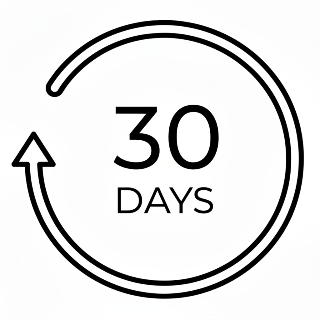 30 Days Return Icon