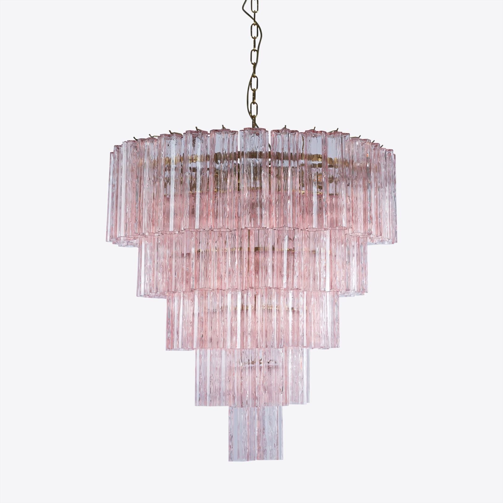 Pastel Art Grande Glass Chandelier 31.5"