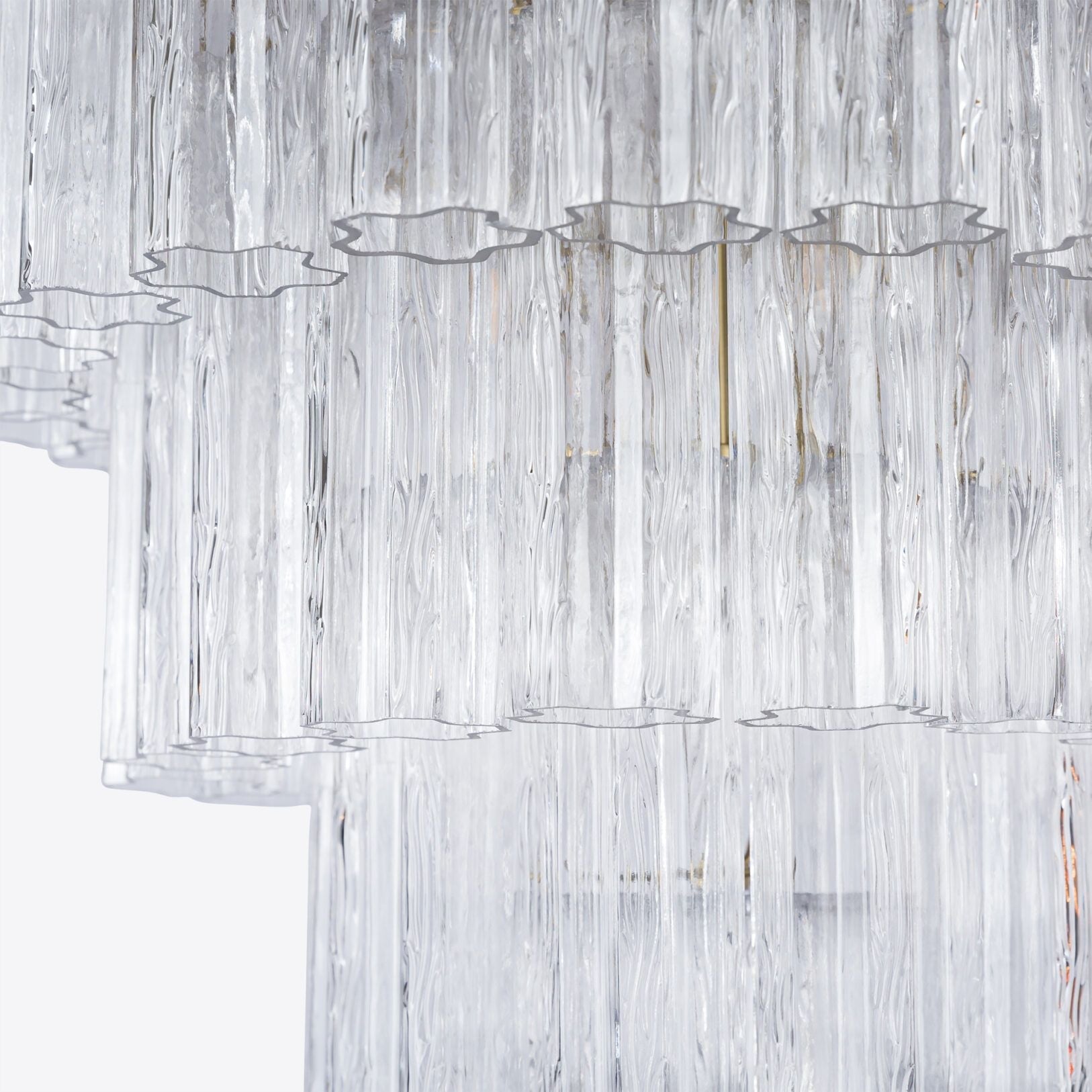 Pastel Art Grande Glass Chandelier 31.5"
