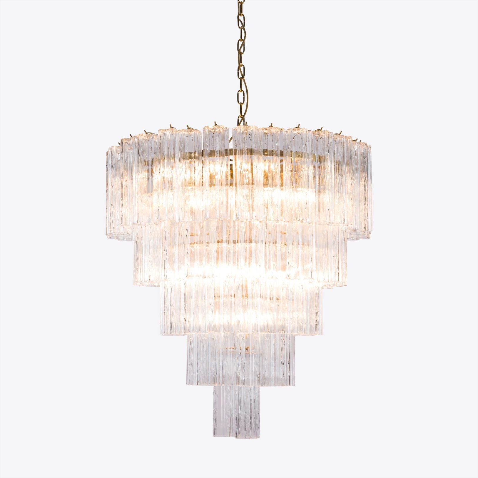 Pastel Art Grande Glass Chandelier 31.5"