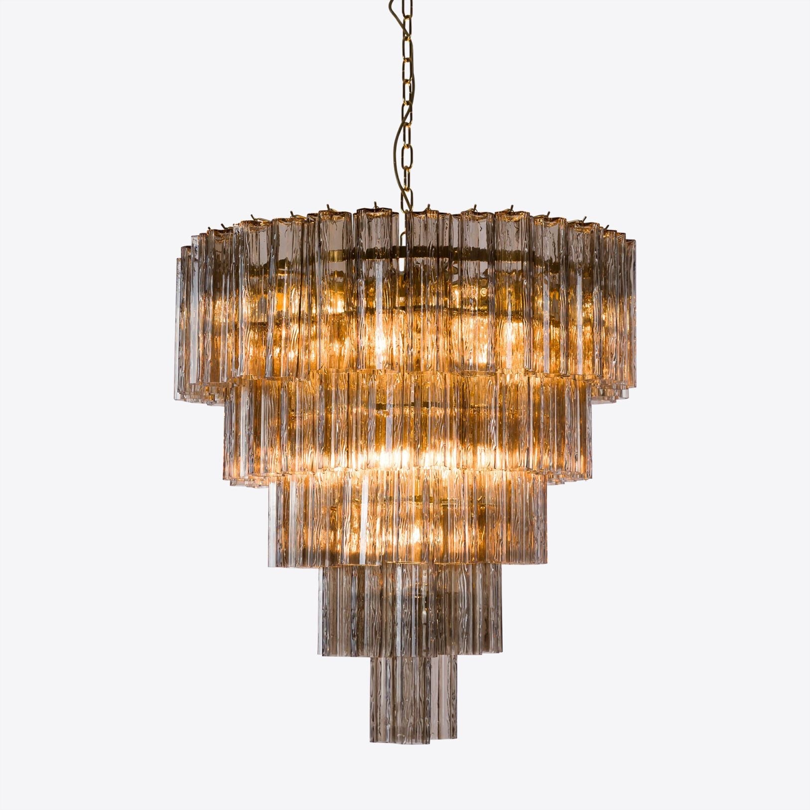 Pastel Art Grande Glass Chandelier 31.5"