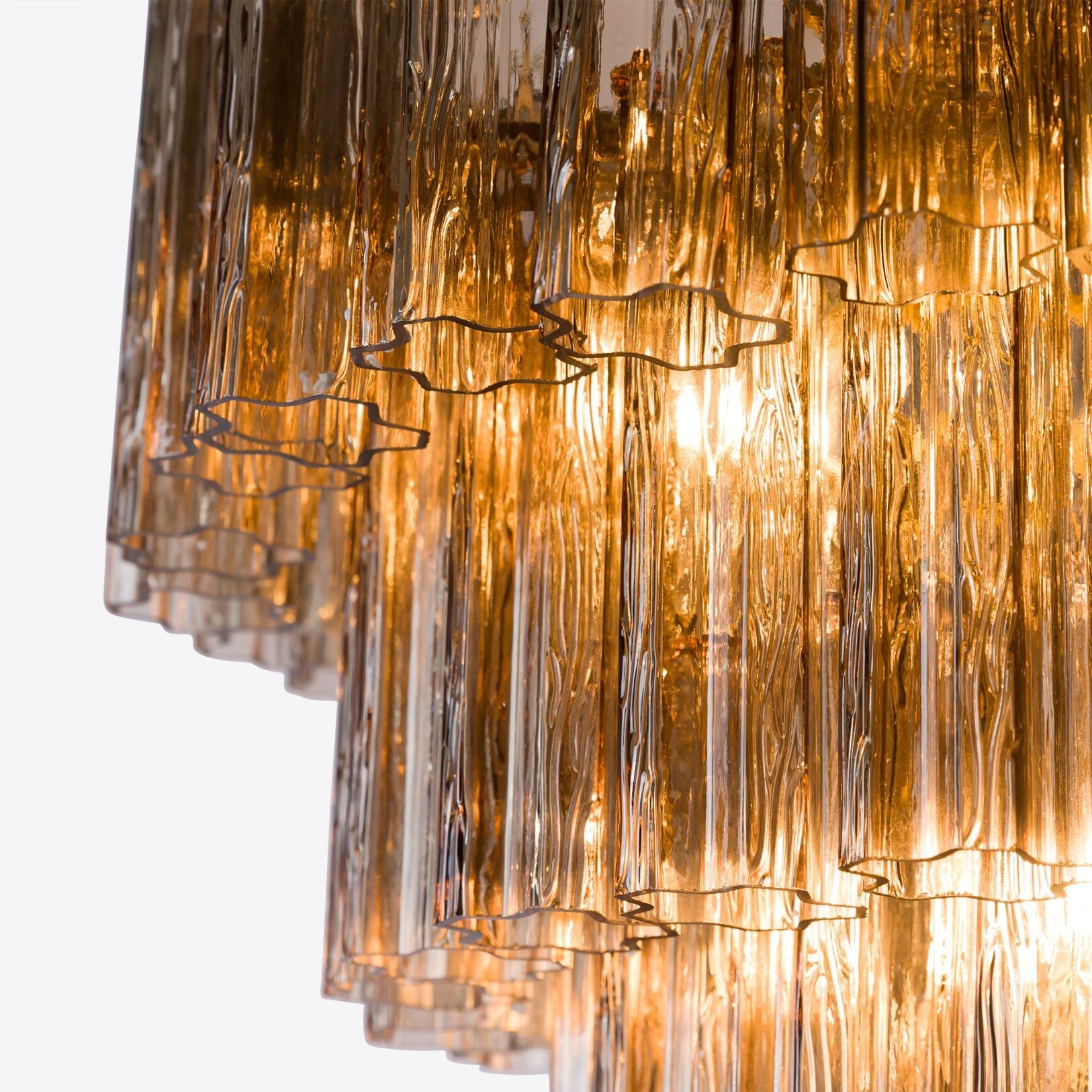 Pastel Art Grande Glass Chandelier 31.5"