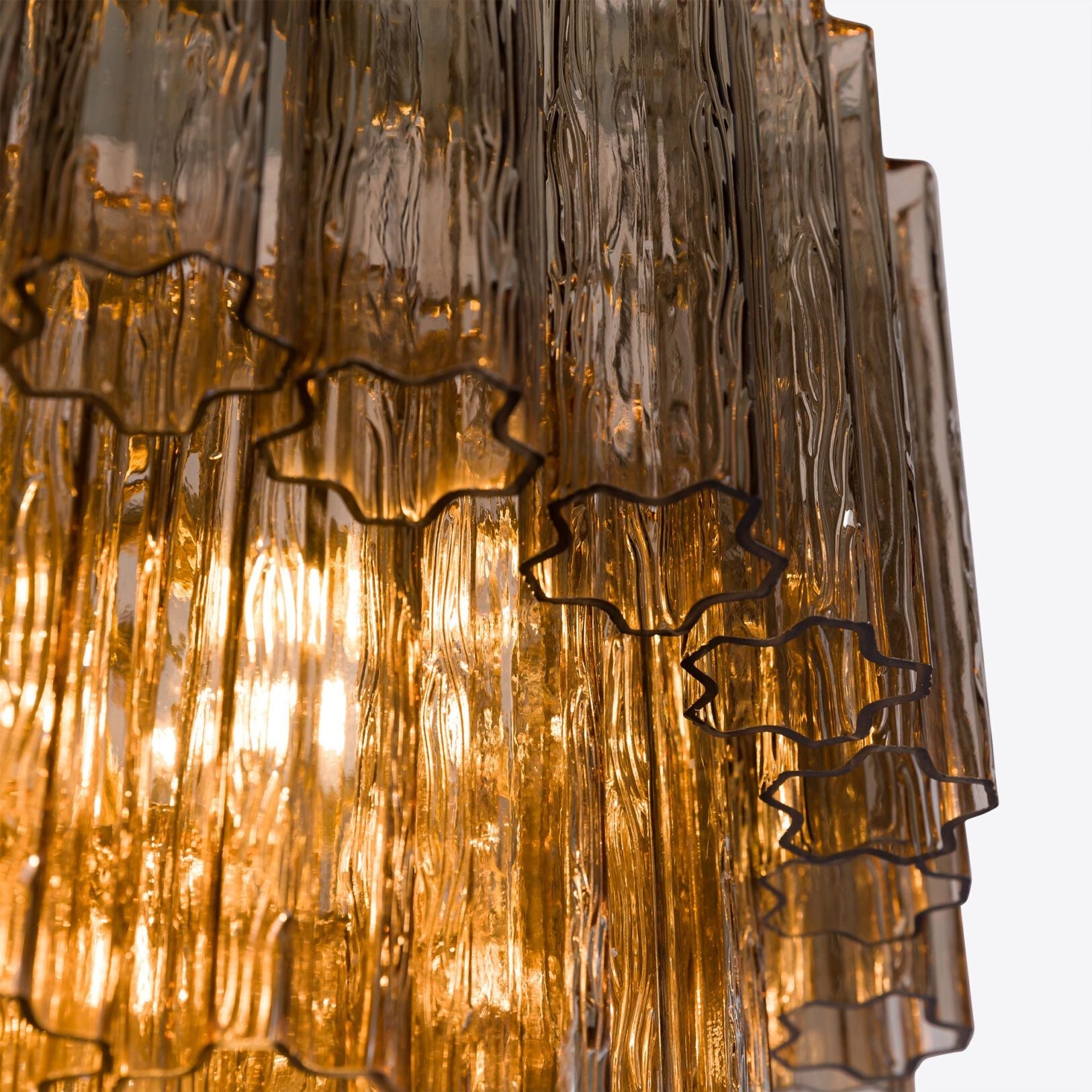 Pastel Art Grande Glass Chandelier 31.5"