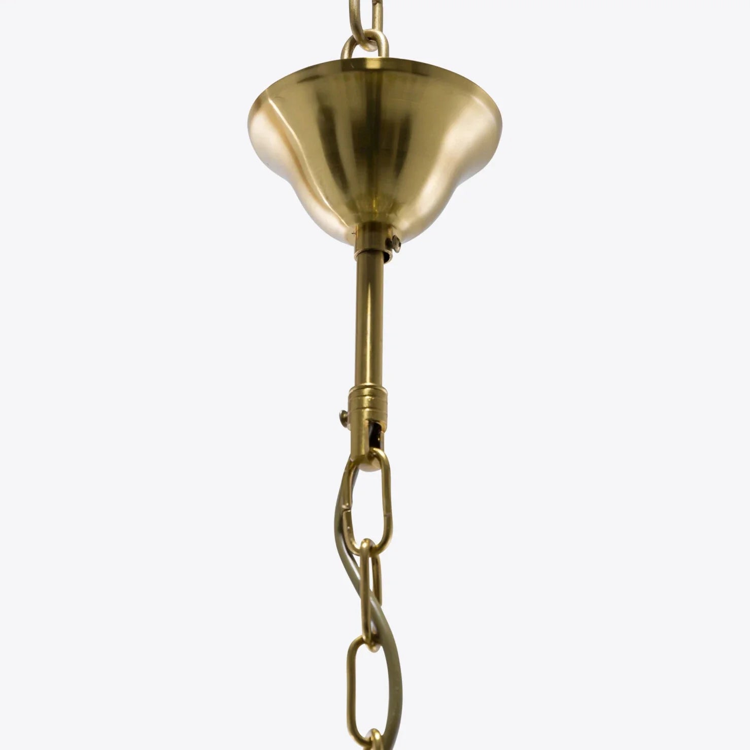 Anthesis Art Green Glass Chandelier