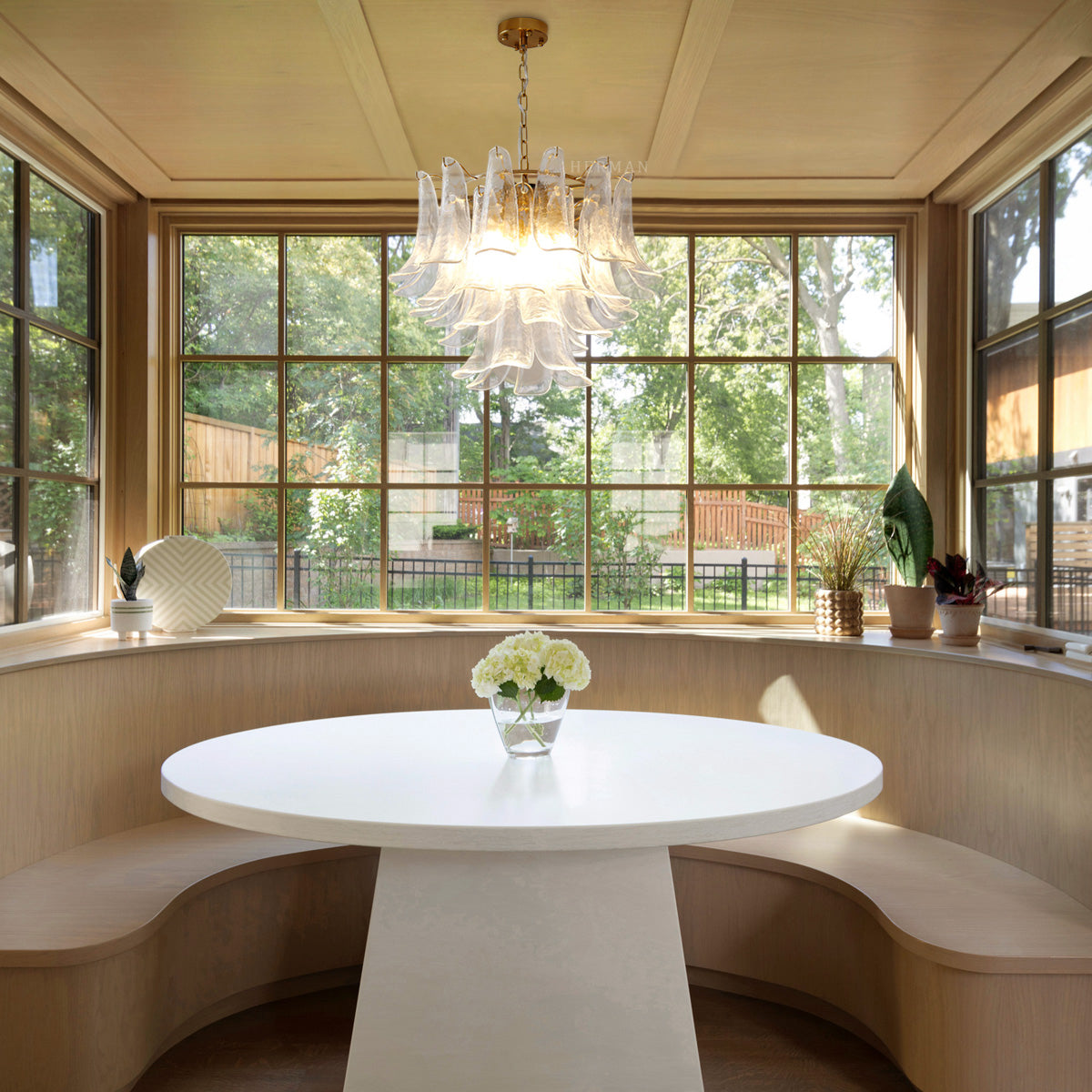 Anthesis Art Glass Chandelier