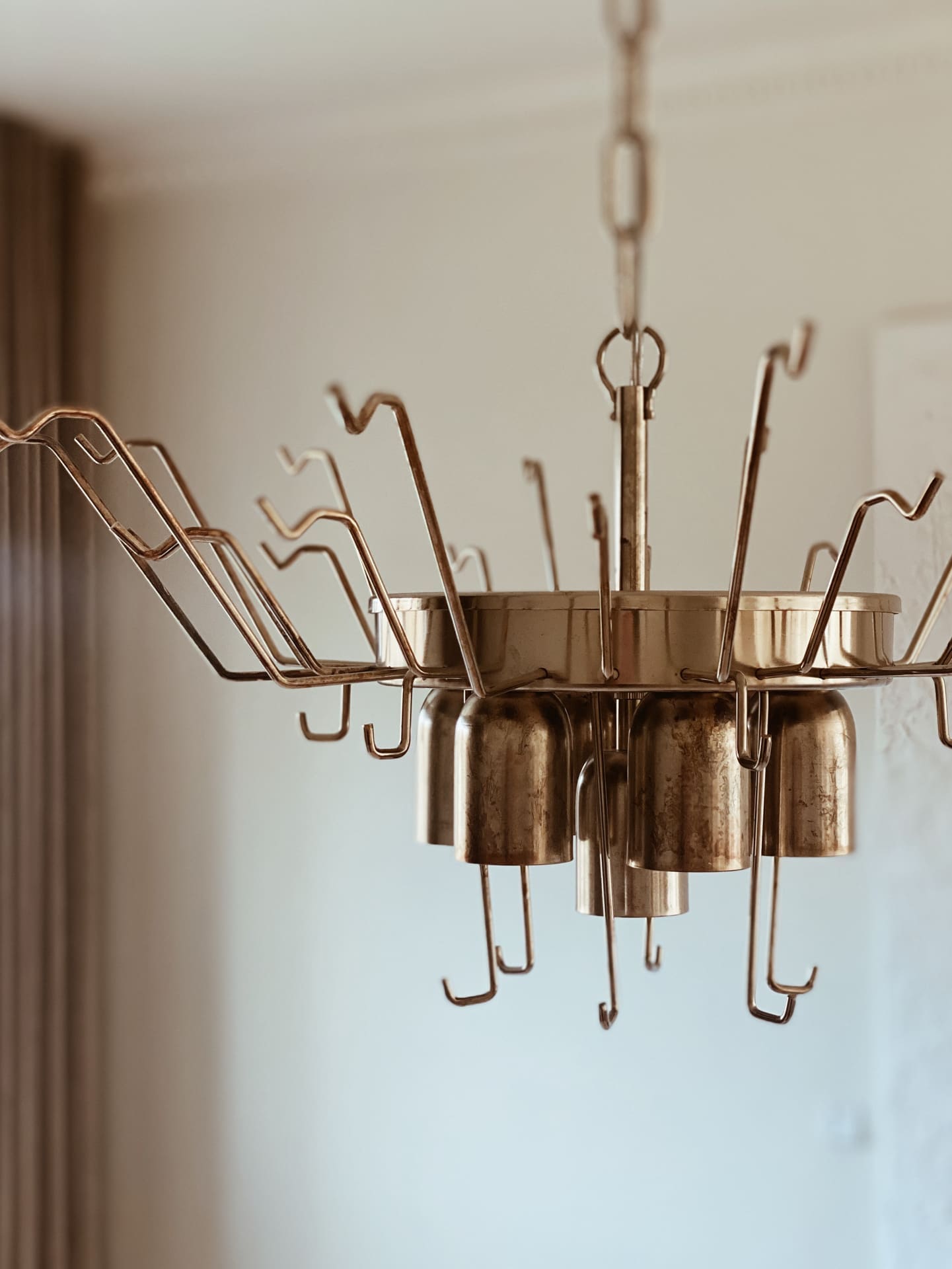 Pastel Art Matte white Glass Chandelier – 36 Tubes