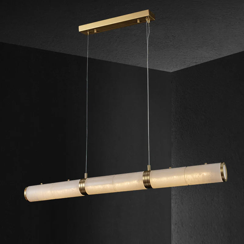 Modern Alabaster Pendant Light