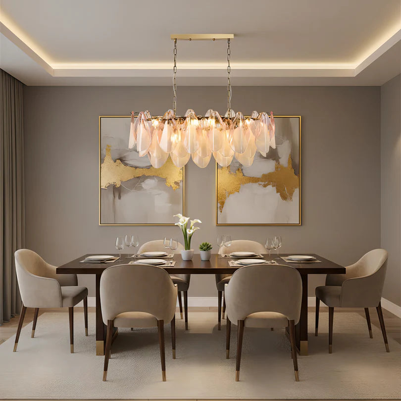 Aurelia Glass Chandelier