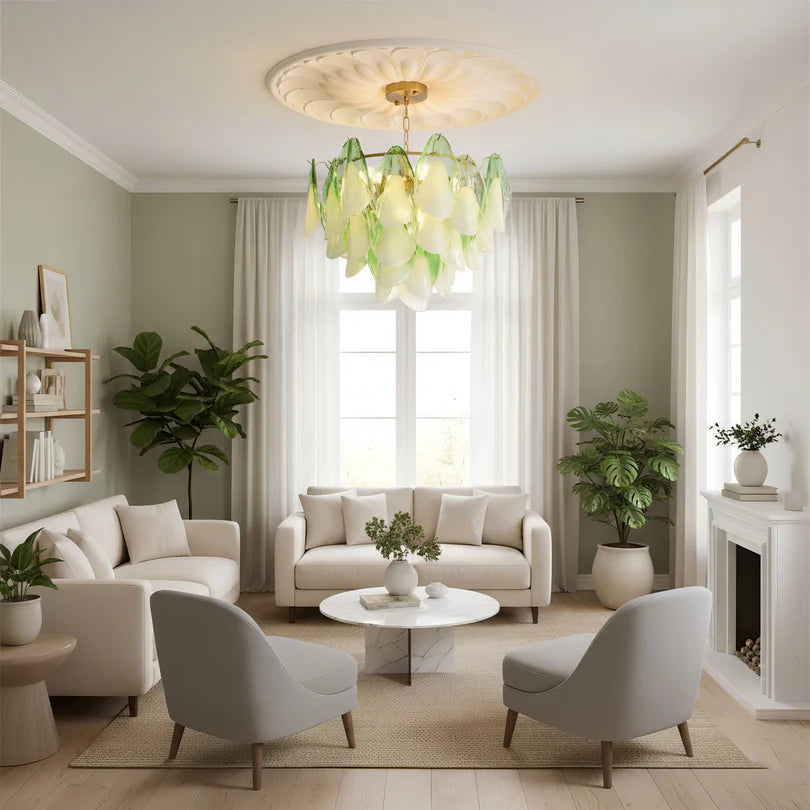 Aurelia Glass Chandelier