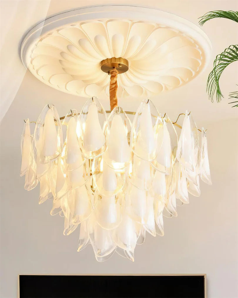Aurelia Glass Chandelier