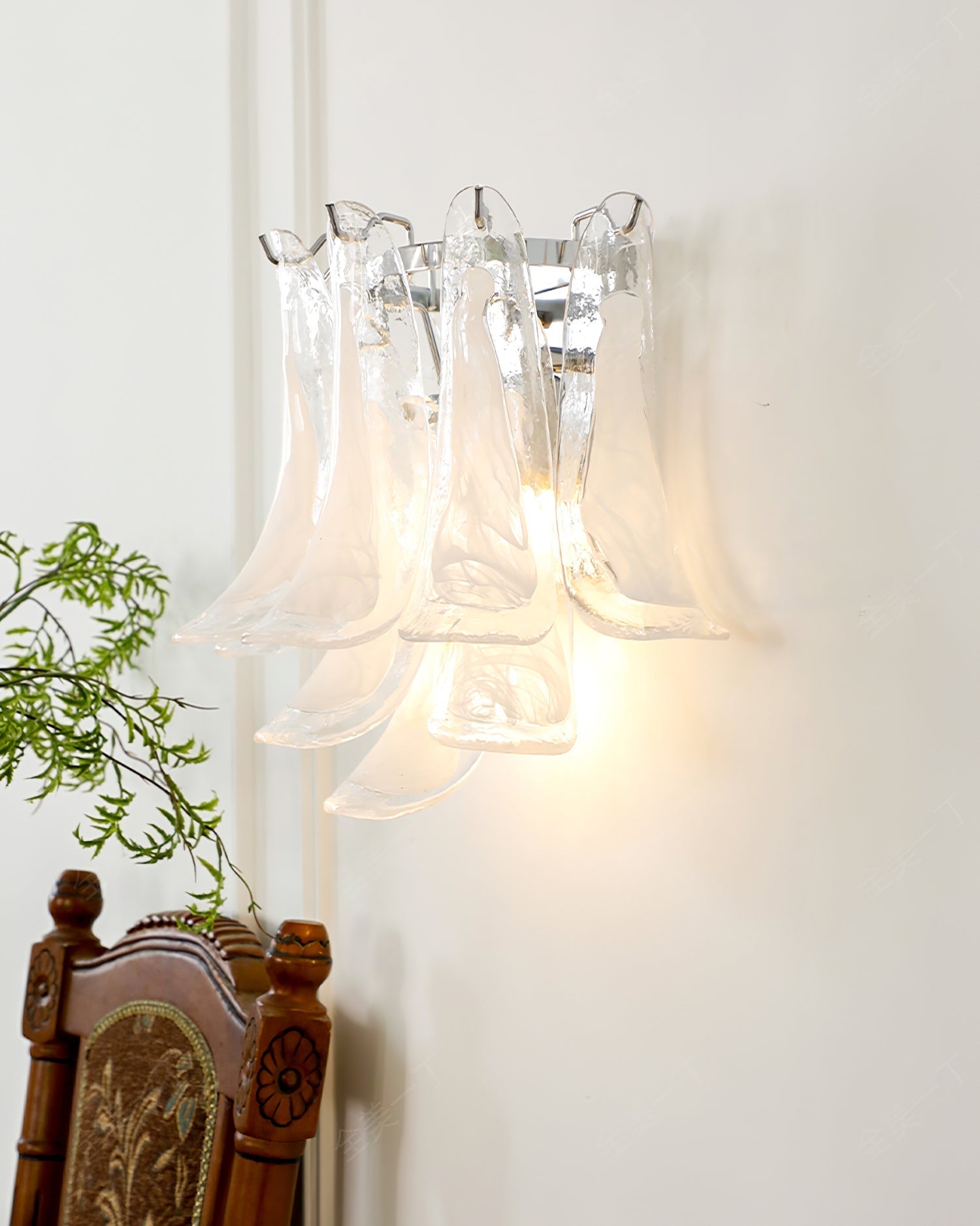 Anthesis Art Glass Wall Sconce