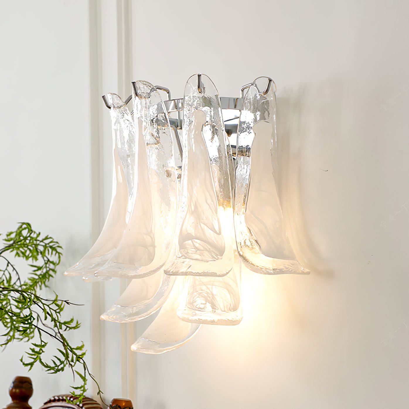 Anthesis Art Glass Wall Sconce