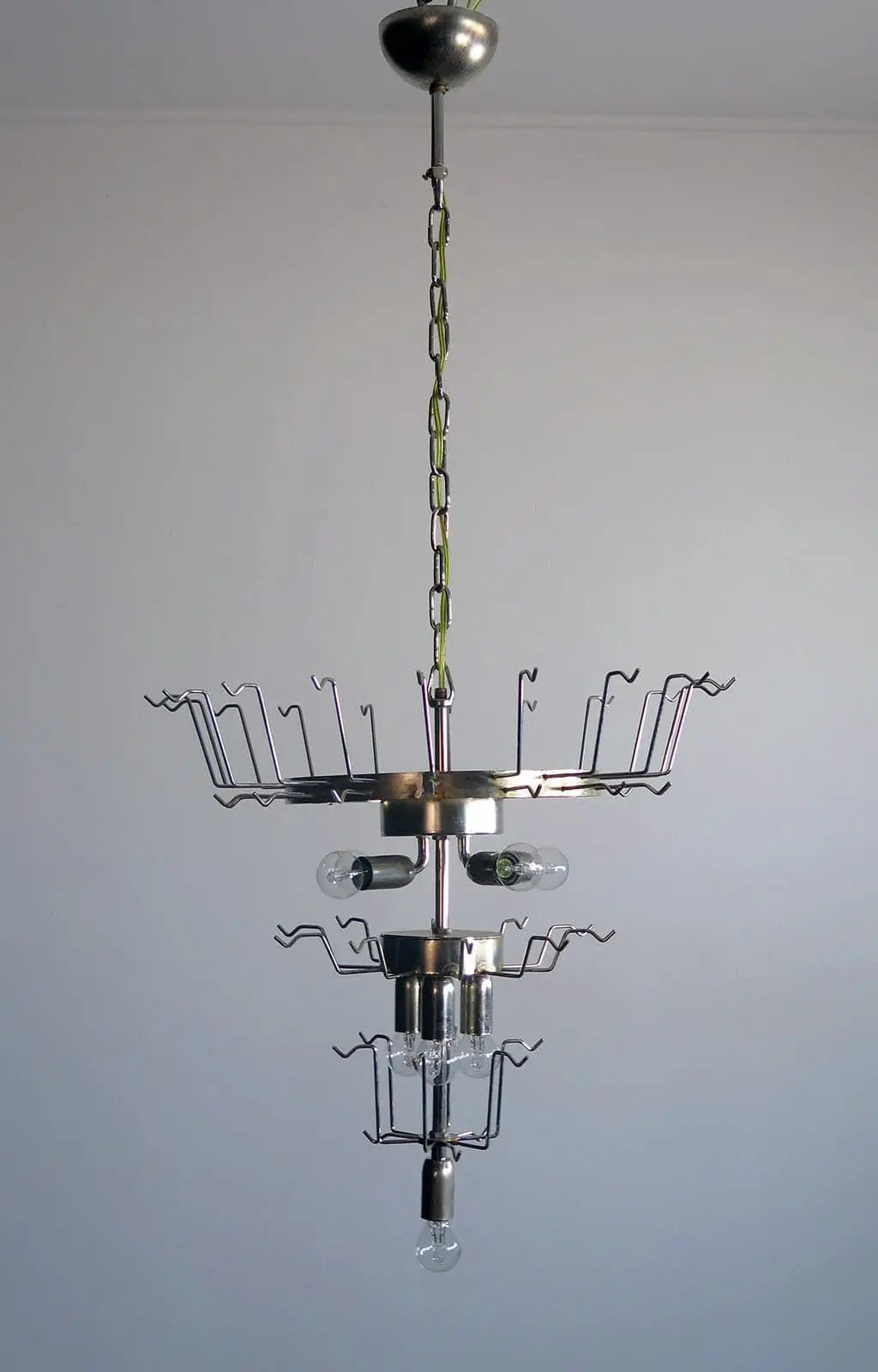 Folia Art 52 Glass Leaves Chandelier– Pink