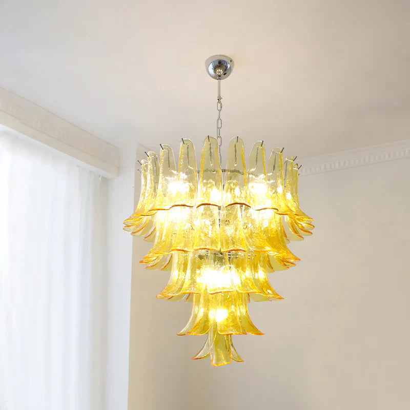 Anthesis Art Glass Chandelier