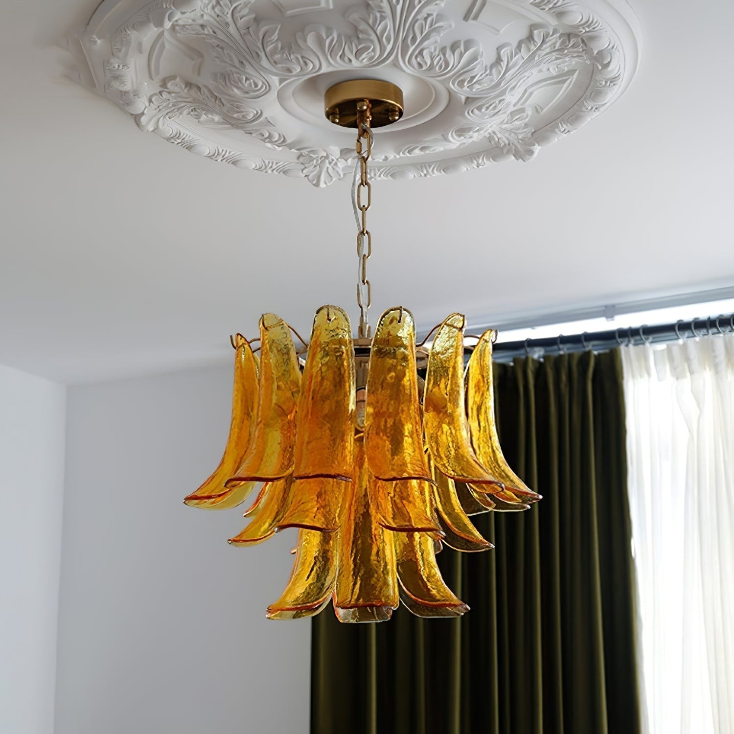Anthesis Art Glass Chandelier