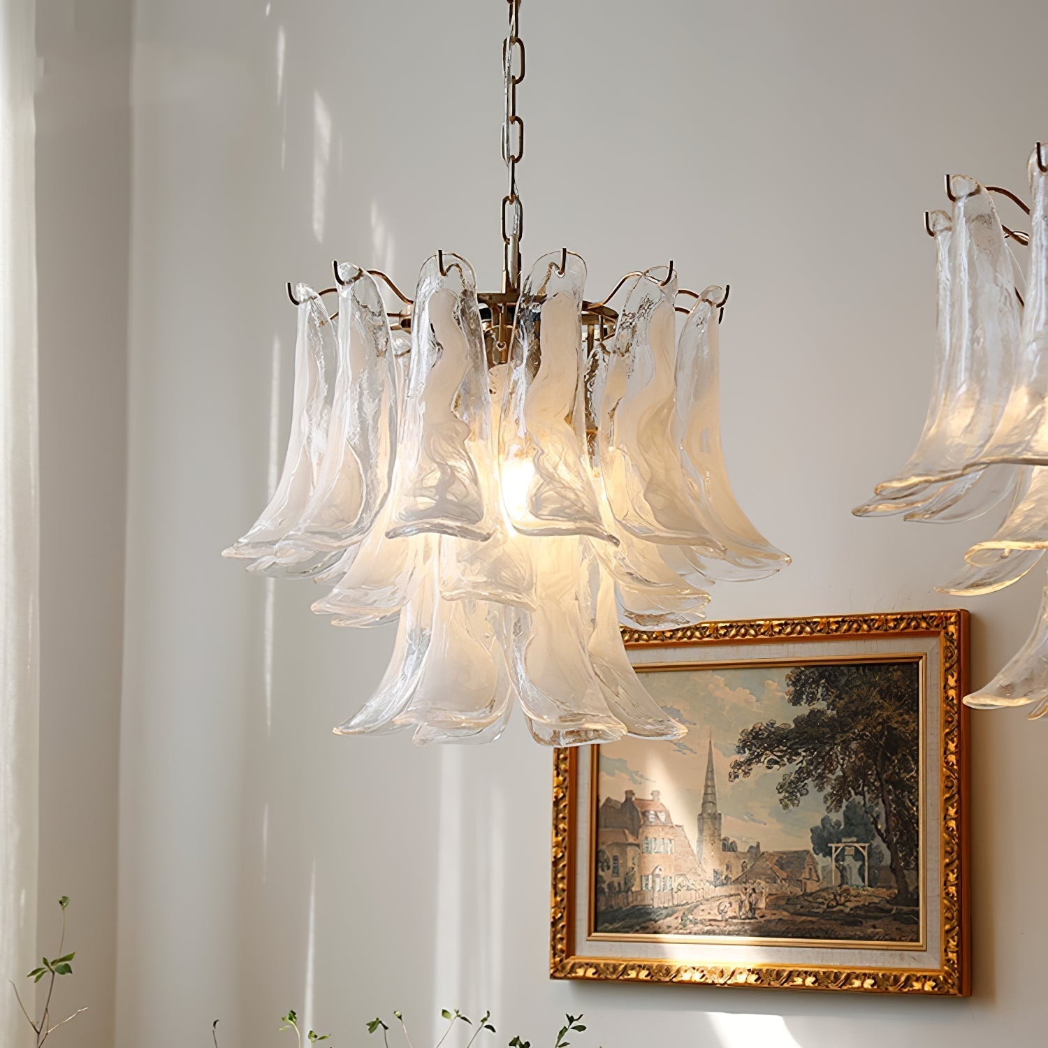 Anthesis Art Glass Chandelier
