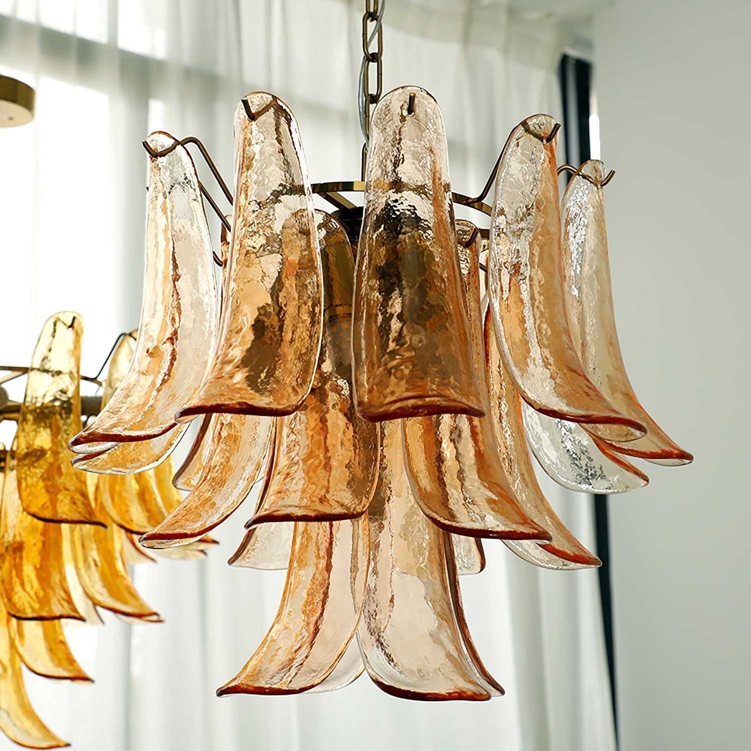 Anthesis Art Glass Chandelier