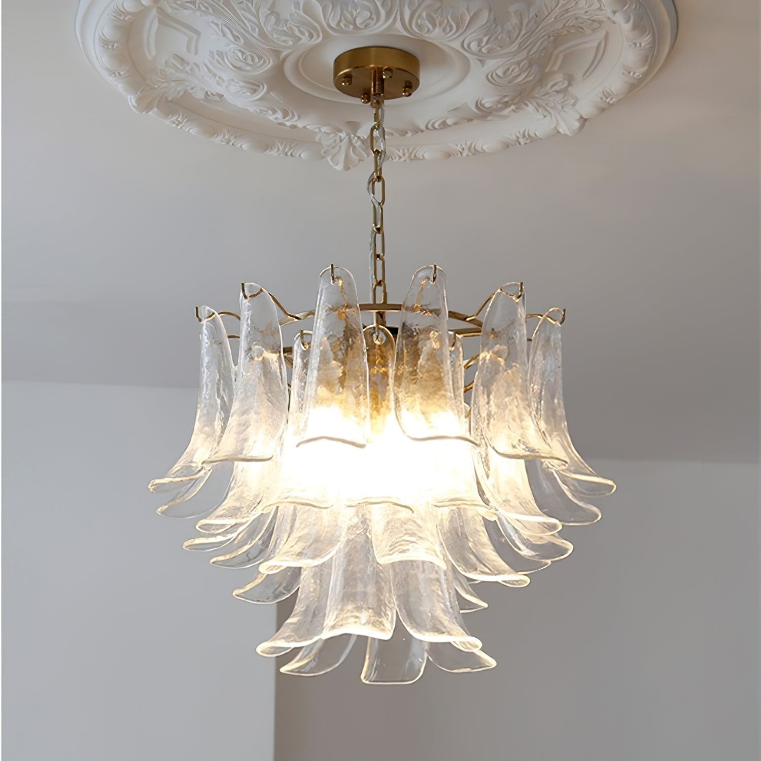 Anthesis Art Glass Chandelier