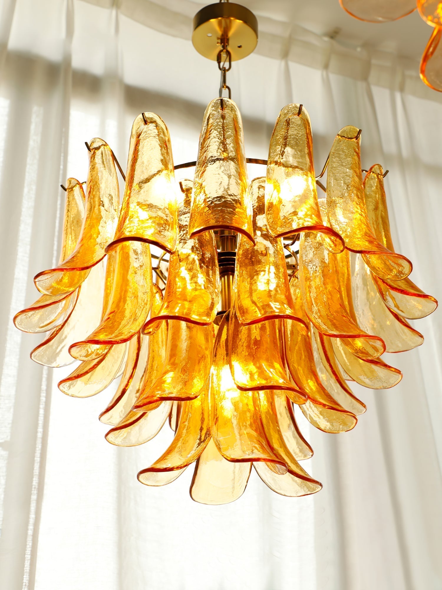Anthesis Art Glass Chandelier