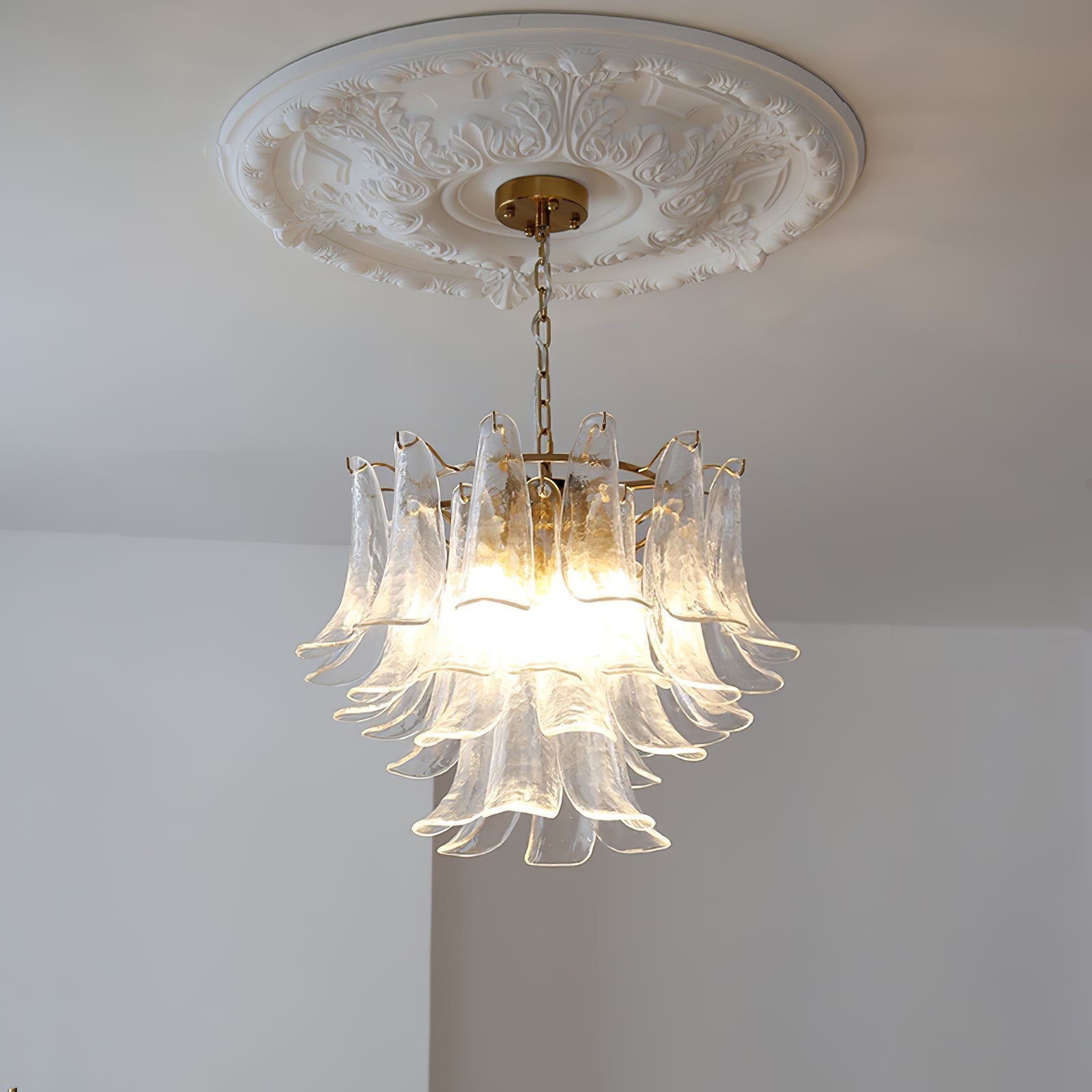 Anthesis Art Glass Chandelier