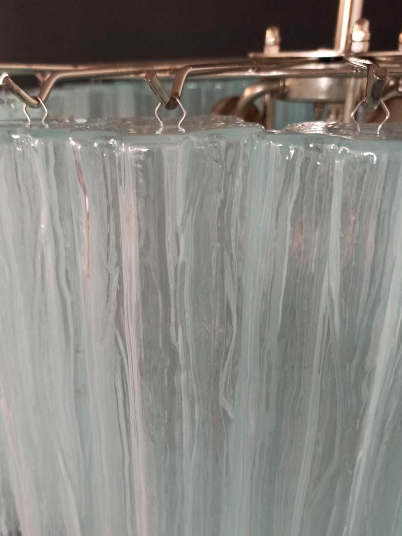 Pastel Art Glass Chandelier – 52 Tubes