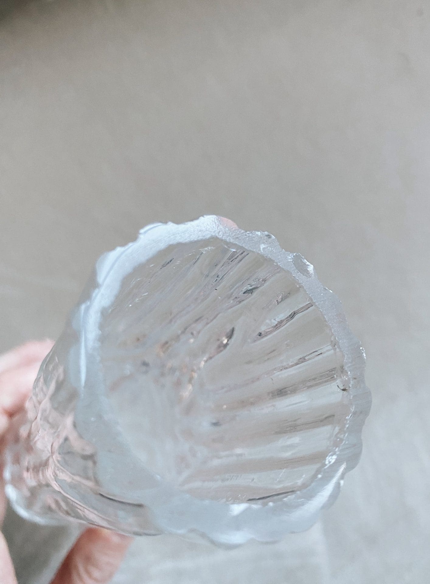 Pastel Art Glass Flush Mount
