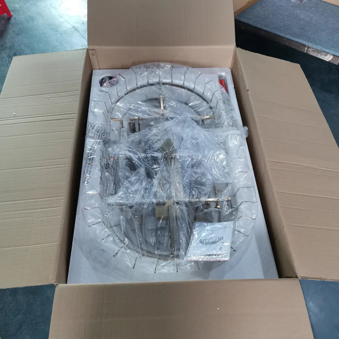 Pastel Art Glass Chandelier 48"